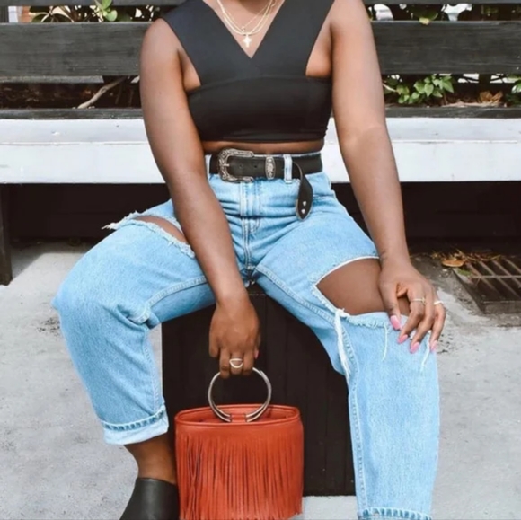 L*Space Parker Camacho Bikini Set Tangy Orange Salmon Pink - Picture 13 of 15